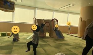 キッズスペースの遊具